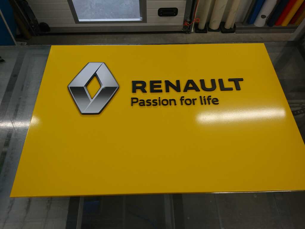 non lumineux caisson p01 renault