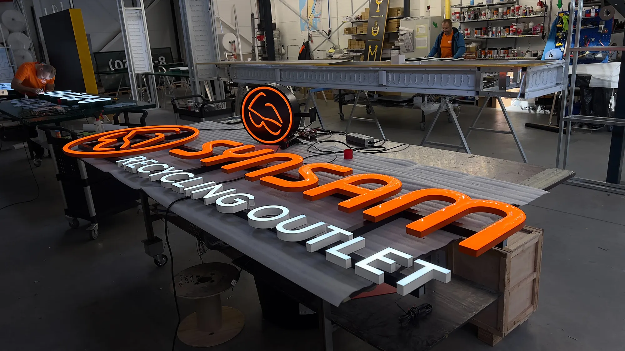 publicité lumineuse