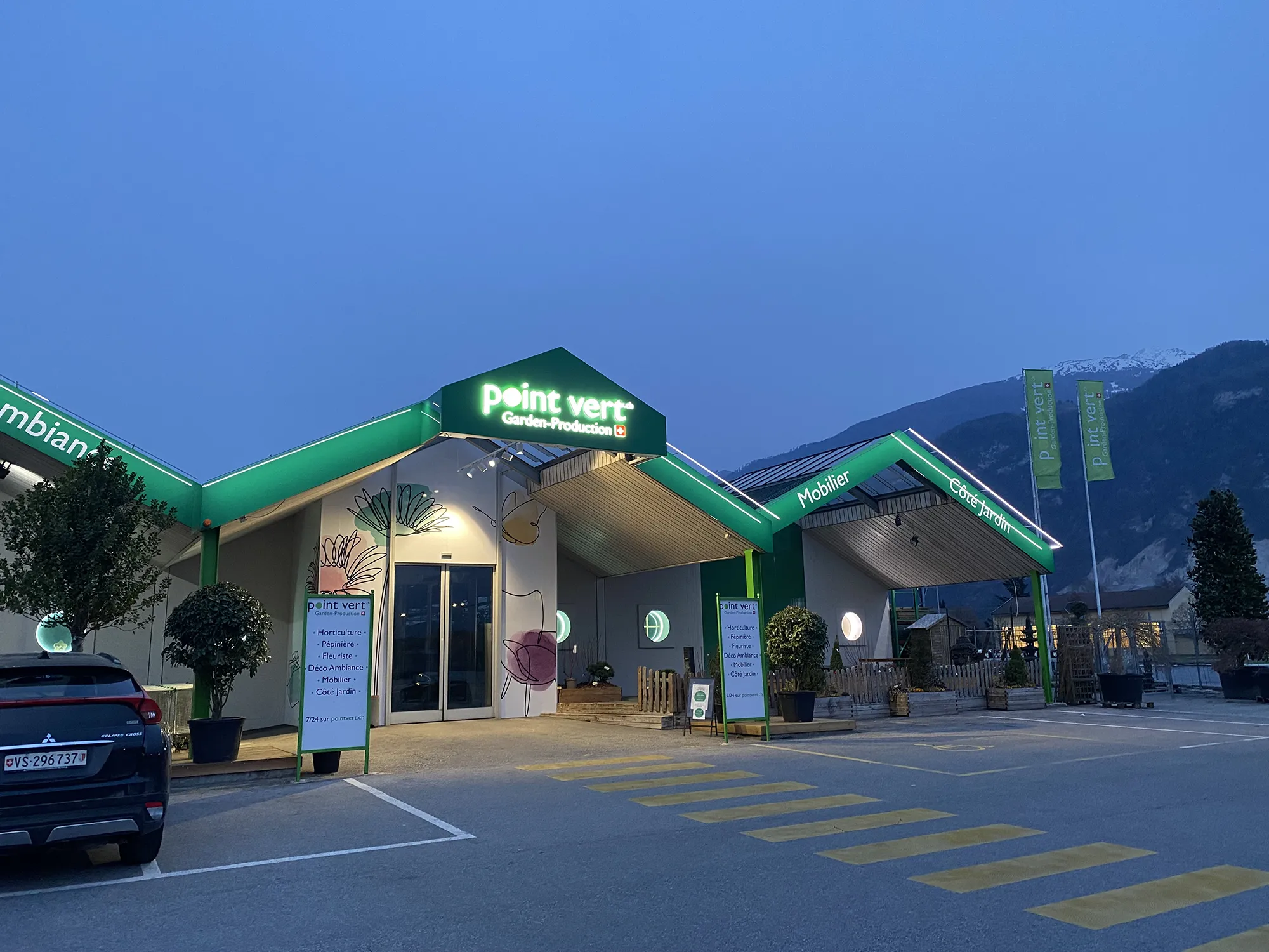 publicité lumineuse